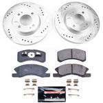 Power Stop 17-18 Mitsubishi Mirage Front Z23 Evolution Sport Brake Kit