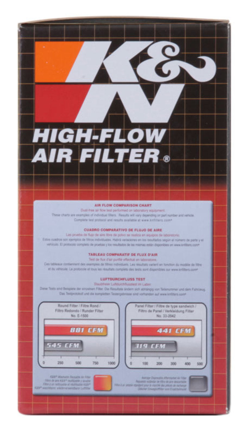 K&N Replacement Air Filter 4.688in ID x 6.063in OD x 1.875in H for Harley-Davidson/Rover