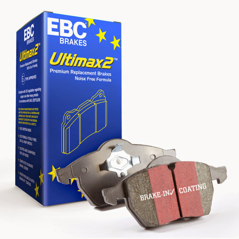 EBC 2016+ Honda Accord LX Sedan 2.4L Ultimax2 Front Brake Pads