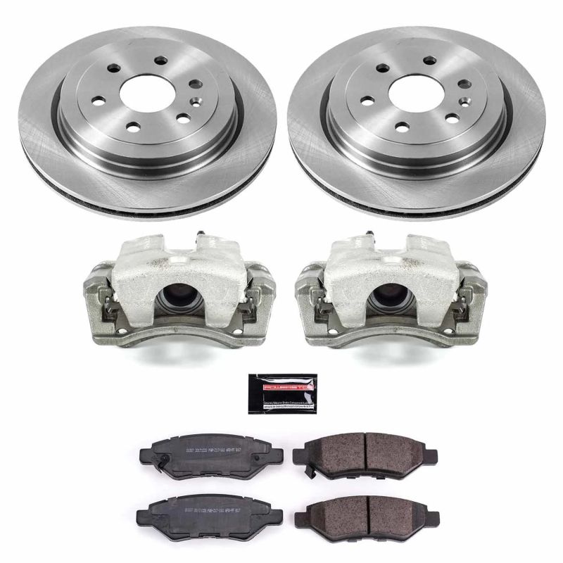 Power Stop 12-16 Cadillac SRX Rear Autospecialty Brake Kit w/Calipers