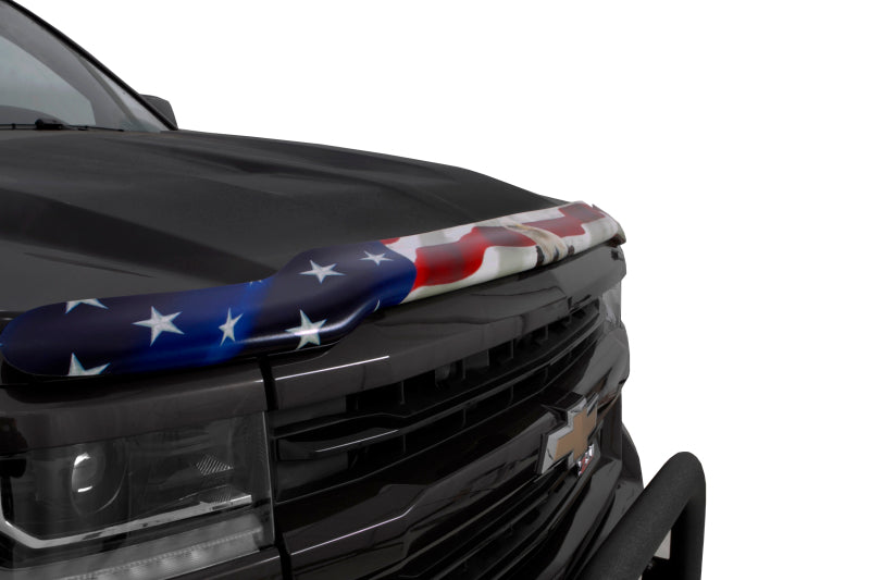 Stampede 2007-2013 Chevy Avalanche Vigilante Premium Hood Protector - Flag