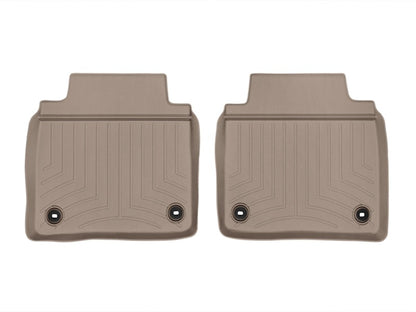 WeatherTech 13-17 Lexus LS Rear FloorLiner - Tan