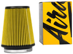 Airaid Universal Air Filter - Cone 5in FLG x 6-1/2in B x 4-3/4in T x 7-9/16in H - Synthaflow