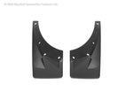 WeatherTech 07+ Chevrolet Avalanche No Drill Mudflaps - Black