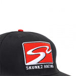 Skunk2 Team Baseball Cap Racetrack Logo (Black) - M/L