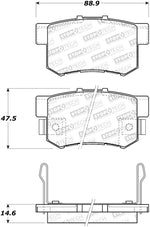 StopTech Street Brake Pads - Front