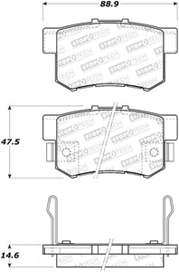 StopTech Street Brake Pads - Front