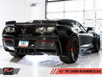 AWE Tuning 14-19 Chevy Corvette C7 Z06/ZR1 Touring Edition Axle-Back Exhaust w/Black Tips