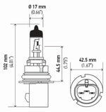 Hella Bulb 9007 12V 65/55W Px29T Long Life