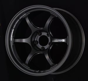 Advan RG-D2 18x9.5 +35 5-120 Semi Gloss Black Wheel