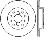 StopTech Sport Slotted 91-95 Toyota MR2 Cryo Rear Left Rotor