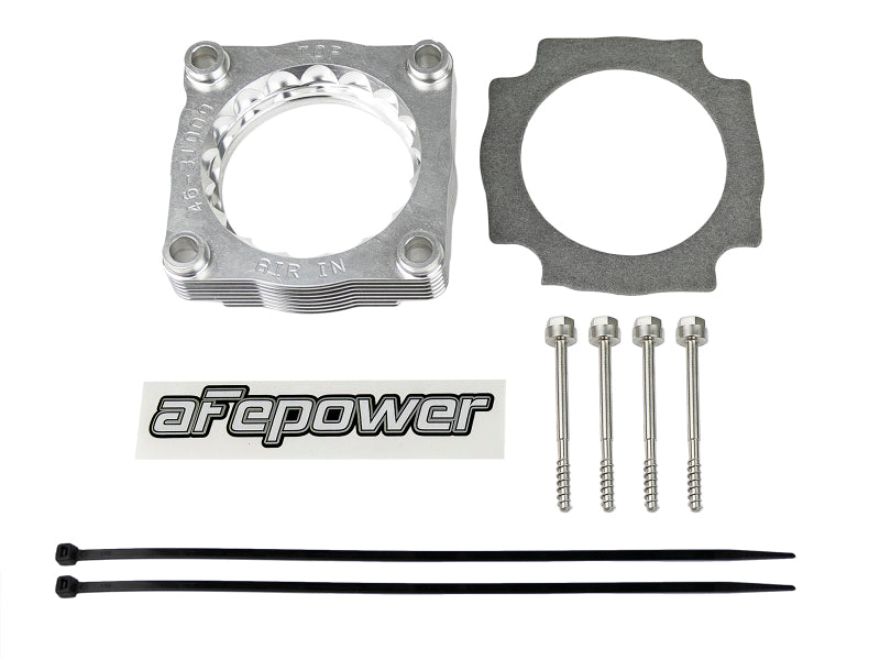 aFe Silver Bullet Throttle Body Spacer 12-15 BMW 328i (F30) L4-2.0L N20/N26