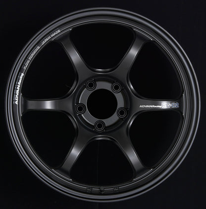 Advan RG-D2 18x8.5 +45 5x100 Semi Gloss Black Wheel