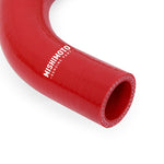 Mishimoto 03-04 Ford F-250/F-350 6.0L Powerstroke Lower Overflow Red Silicone Hose Kit