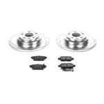 Power Stop 09-14 Acura TL Rear Z23 Evolution Sport Brake Kit