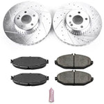 Power Stop 17-18 Mercedes-Benz C300 Front Z23 Evolution Sport Brake Kit