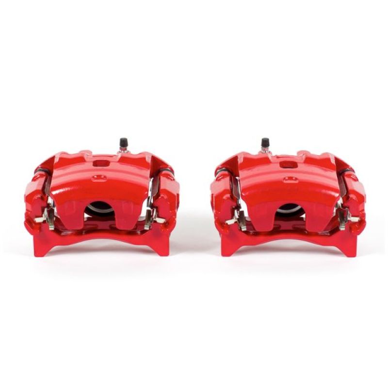 Power Stop 13-17 Nissan Altima Front Red Calipers w/Brackets - Pair