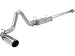 aFe MACHForce XP 2.5in 409SS Cat Back Exhaust w/ 304SS Polished Tip 05-13 Toyota Tacoma V6 4.0L