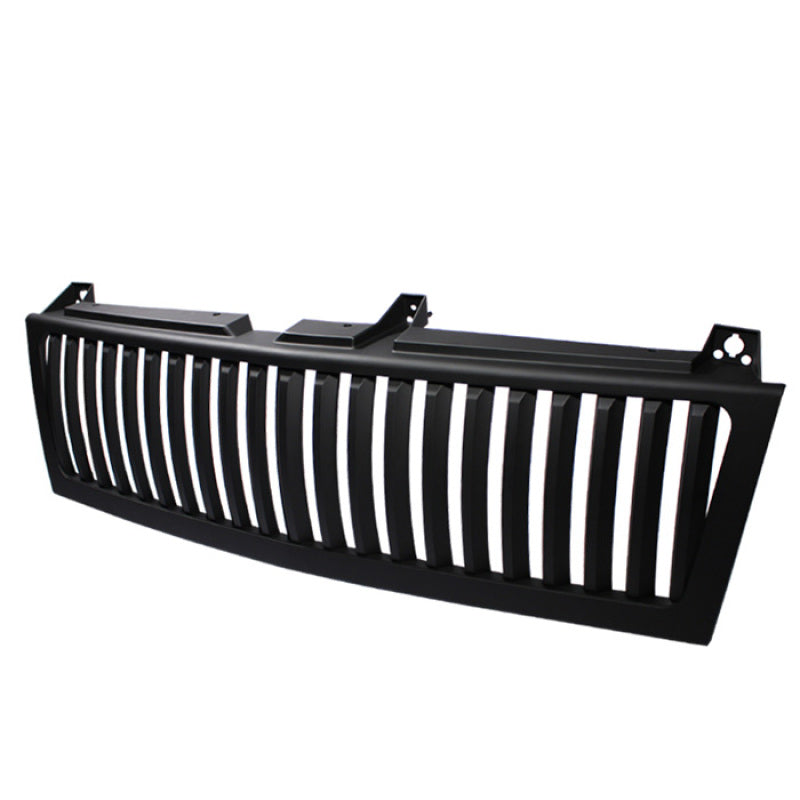 Xtune Chevy Silverado 1500/2500/3500 99-02 Vertical Front Grille Black GRI-SP-CS99-CT-V-BK