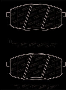 StopTech 14-16 Kia Soul Street Performance Front Brake Pads