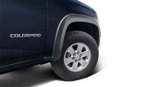 Bushwacker 15-19 Chevrolet Colorado (Excl. ZR2) OE Style Fender Flares 4pc - Black