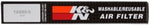 K&N 06-10 Hyunda Azera/Sonata Drop In Air Filter