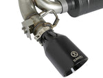 aFe Takeda 3in 304 SS Cat-Back Exhaust System w/ Black Tips 16-18 Ford Focus RS I4-2.3L (t)