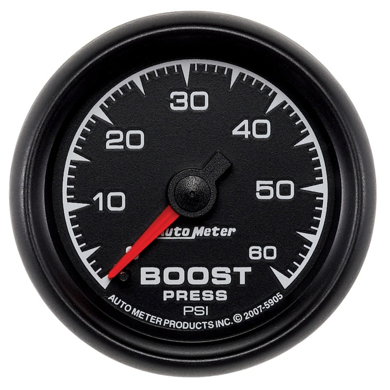 Autometer ES 52mm 0-60 PSI Mechanical Boost Gauge