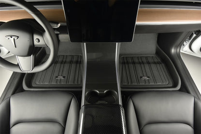 3D MAXpider 22-23 Volkswagen Id.4 Elitect Floor Mat- Black R1 R2