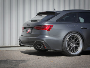 aFe 20-22 Audi RS6 Avant V8 4L (tt) MACH Force-Xp 3in to 2.5in 304 SS Cat-Back Exhaust w/ Carbon Tip