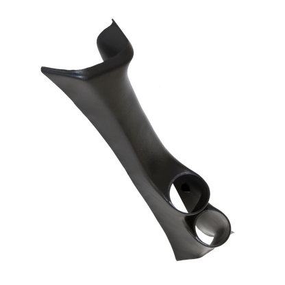 Autometer 08-12 Ford Super Duty 52mm Black Dual Pillar