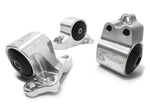 Innovative 92-95 Civic B/D Series Silver Aluminum Mounts 95A Bushings (3 Bolt)