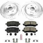 Power Stop 15-19 Acura TLX Rear Z23 Evolution Sport Brake Kit