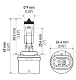 Hella Bulb 893 12V 37.5W PG13 T3.25