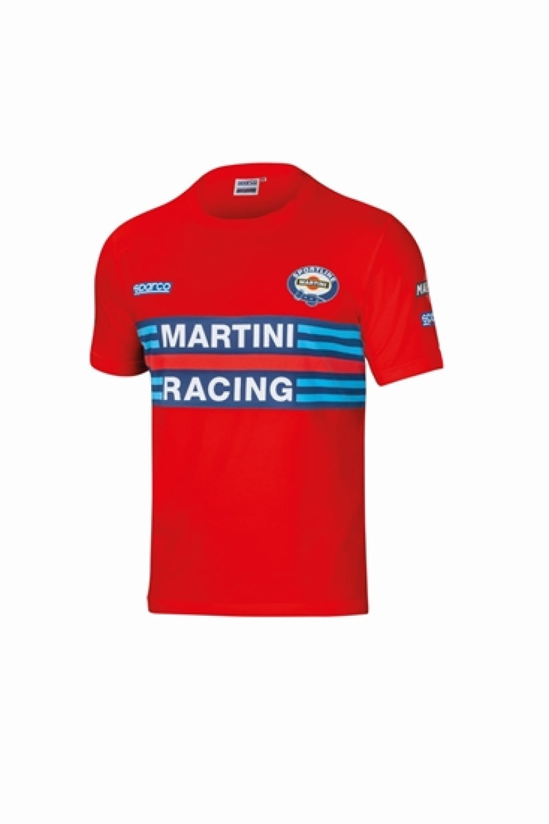 Sparco T-Shirt Martini-Racing Large Red