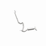 MagnaFlow 12-14 Jeep Wrangler 4dr Single Straight Rear P/S Exit Stainless C/B Performance Exhaust