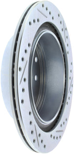 StopTech Select Sport Nissan Slotted and Drilled Right Rear Rotor