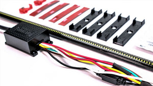 Putco 17-19 Ford Super Duty 48in Red Blade Blade LED Light Bar w/ Direct fit Quick-Connect Harness