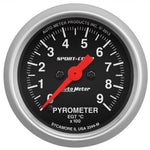 Autometer Sport-Comp 52.4mm 0-900 Deg C Electronic Pyrometer Gauge