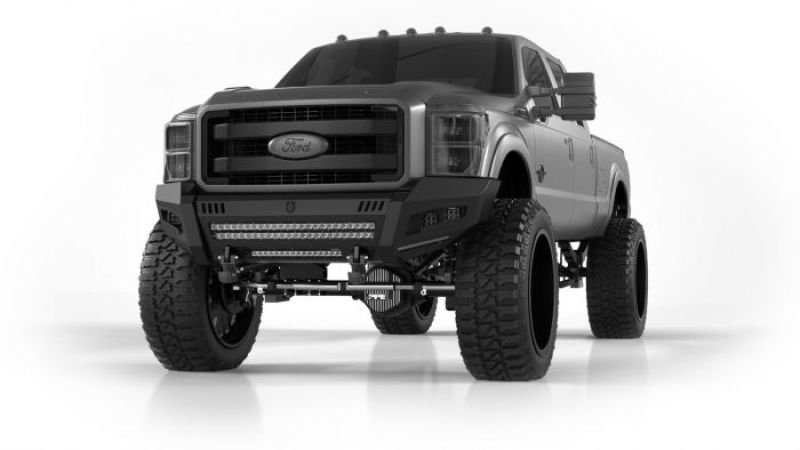 Road Armor 11-16 Ford F250/F350 iDentity Front Bumper Full Kit - Black Light Texture