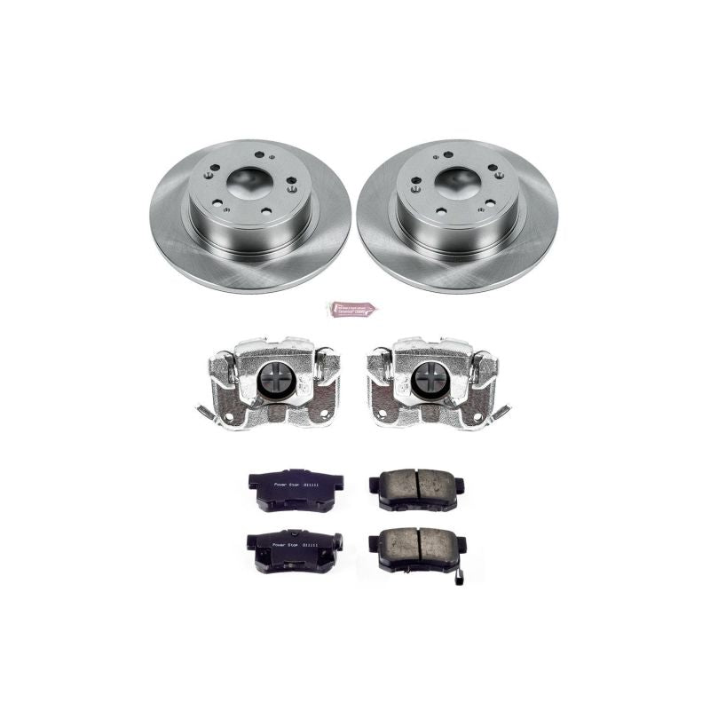 Power Stop 16-18 Acura ILX Rear Autospecialty Brake Kit w/Calipers