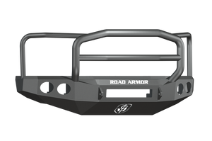 Road Armor 08-10 Ford F-250 Stealth Front Bumper w/Lonestar Guard - Tex Blk