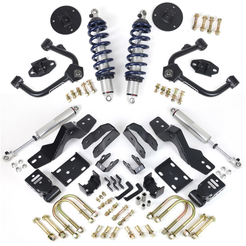 Ridetech 19-23 Silverado/Sierra 2WD/4WD Lowering System With Coilovers