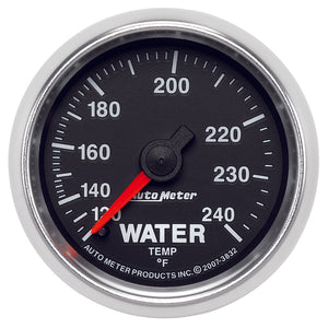 Autometer GS 52mm 120-240 Deg F Mechanical Water Temperature Gauge