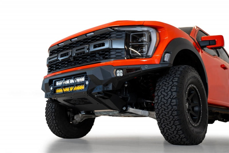 Addictive Desert Designs 2021+ Ford Raptor Bomber Front Bumper w/ Dual 20IN LED Mounts