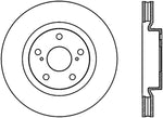 StopTech Power Slot 07-13 Lexus ES250/300/330/350 / 11-13 Scion tC Slotted Right Fr CRYO-STOP Rotor