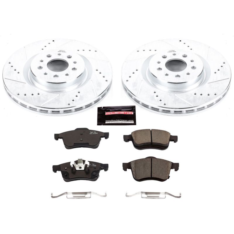 Power Stop 15-18 Ram ProMaster City Front Z23 Evolution Sport Brake Kit