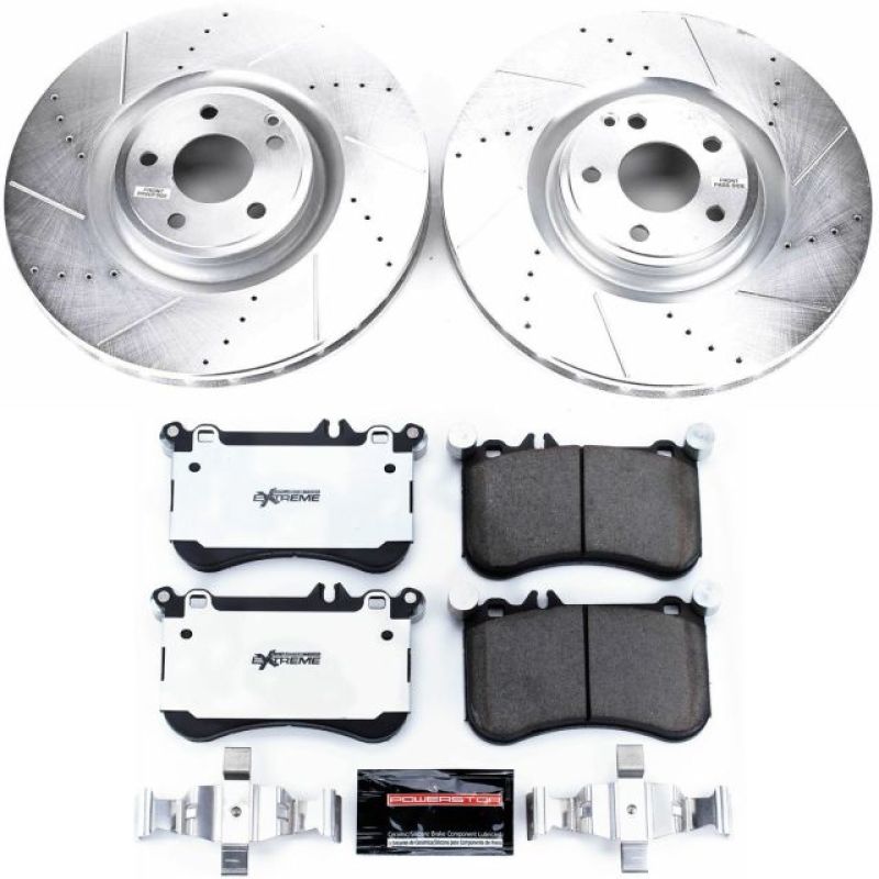 Power Stop 12-18 Mercedes-Benz CLS550 Front Z26 Street Brake Kit