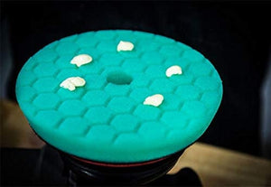 Chemical Guys Hex-Logic Quantum Heavy Polishing Pad - Green - 6.5in