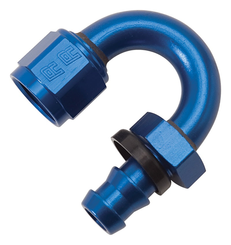 Russell Performance -6 AN Twist-Lok 180 Degree Hose End (9/16in Radius)